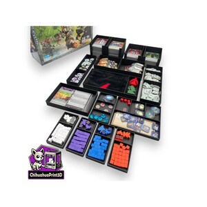 OUTLET Clank in Space Insert | Clank in Space Organizer | All Expansions | Apocalypse | Cyber Station 11 | Pulsarcade  | Board Game Insert