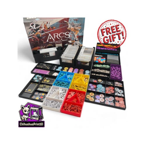 Arcs + All Expansions Insert | Arcs Board Game Storage | Arcs