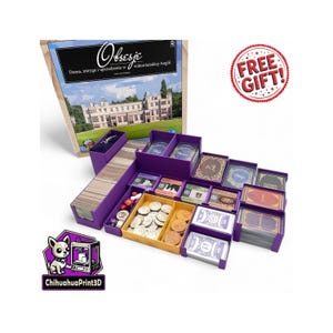 Insert for Obsession + Expansions | Obsession Storage | Obsession Organizer | Obsession Board Game Organizer | 3D Printed | ChihuahuaPrint3D