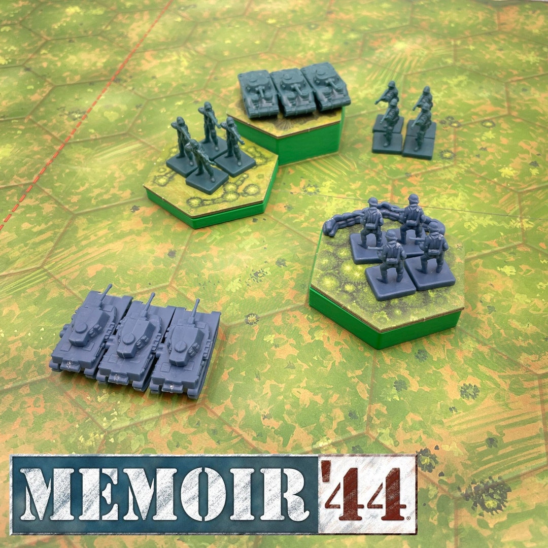 Memoir '44 3D Terrain Hex | Memoir '44 Terrain Upgrade | Memoir '44 ...