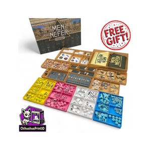 Men Nefer Insert | Men Nefer Storage | Men Nefer Organizer | 3D Printed | ChihuahuaPrint3D