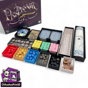 Pax Pamir: Second Edition Insert | Pax Pamir Storage Solution | Pax Pamir Organizer | 3d Printed
