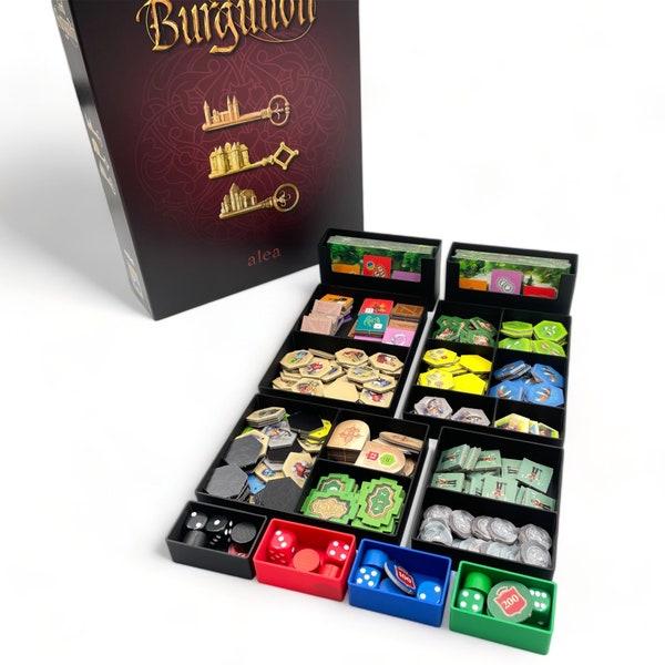 Castles Of Burgundy Insert | Castles Of Burgundy Organizer | Castles Of Burgundy Storage Solution