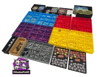 Clash of Cultures Monumental Edition Insats | Clash of Cultures Förvaringslösning | Clash of Cultures Organizer | 3D-utskriven