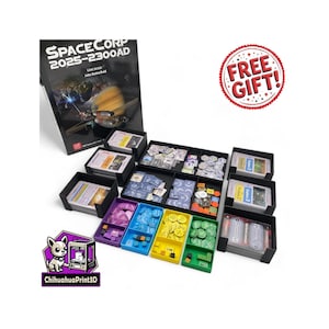 SpaceCorp 2025-2300AD + Ventures Expansion Insert | SpaceCorp + Ventures Expansion Storage | GMT Games | ChihuahuaPrint3D