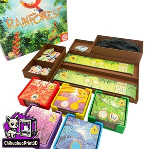 Rainforest Insert | Rainforest Organizer | Rainforest Storage Solution | Board Game Insert | 3D Printed