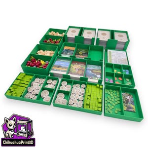 Earth Insert | Earth Kickstarter Insert | Earth Organizer | Board Game Storage Solution | 3D Printed