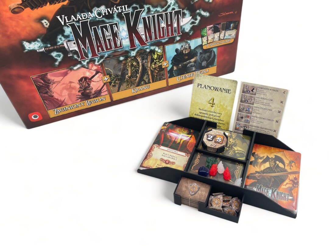 Mage Knight Player Card Holder Mage Knight Player Card Organizer Player