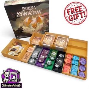 The Vale of Eternity + Artifacts Expansion Insert | The Vale of Eternity Storage | The Vale of Eternity Organizer | ChihuahuaPrint3D