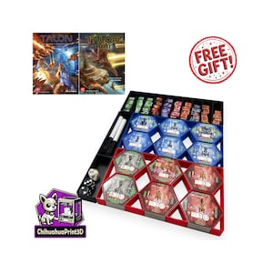 Talon + Talon 1000 Expansion Insert | Board Game Organizser | Storage Solution | ChihuahuaPrint3D