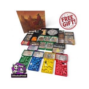 Viscounts of the West Kingdom + Expansions Insert | Viscounts of the West Kingdom Organizer | 3D Printed | ChihuahuaPrint3D