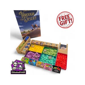 Inserto de expansión Through the Desert + Bazaar / Almacenamiento Through the Desert / Organizador Through the Desert / Impreso en 3D / ChihuahuaPrint3D