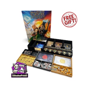 El Señor de los Anillos: Duelo + Expansión + Insertos Promocionales / Almacenamiento para Duelo de El Señor de los Anillos / Impreso en 3D / ChihuahuaPrint3D