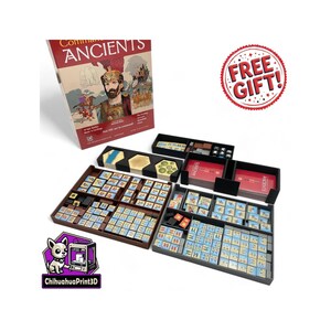 Commando's en kleuren Oudheden invoegen | Commando's en kleuren Oudheden Opbergen | Commando's en kleuren Ancients Organizer | 3D-geprint