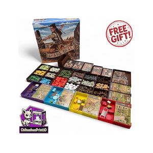 Skara Brae + Promos Einsatz | Skara Brae Aufbewahrung | Skara Brae Organizer | Skara Brae Upgrade | 3D Druck | ChihuahuaDruck3D