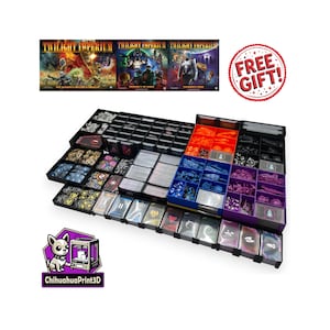 Insertar Twilight Imperium 4ª Edición + Profecía de los Reyes + Filo del Trueno / Almacenamiento de Twilight Imperium / Gamegenic / ChihuahuaPrint3D