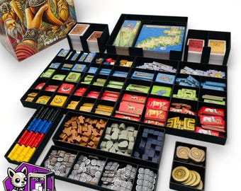 A Feast for Odin Insert + The Norwegians Expansion | Feast for Odin Organizer | Feast for Odin Storage Solution | All Expansions | 3D Print