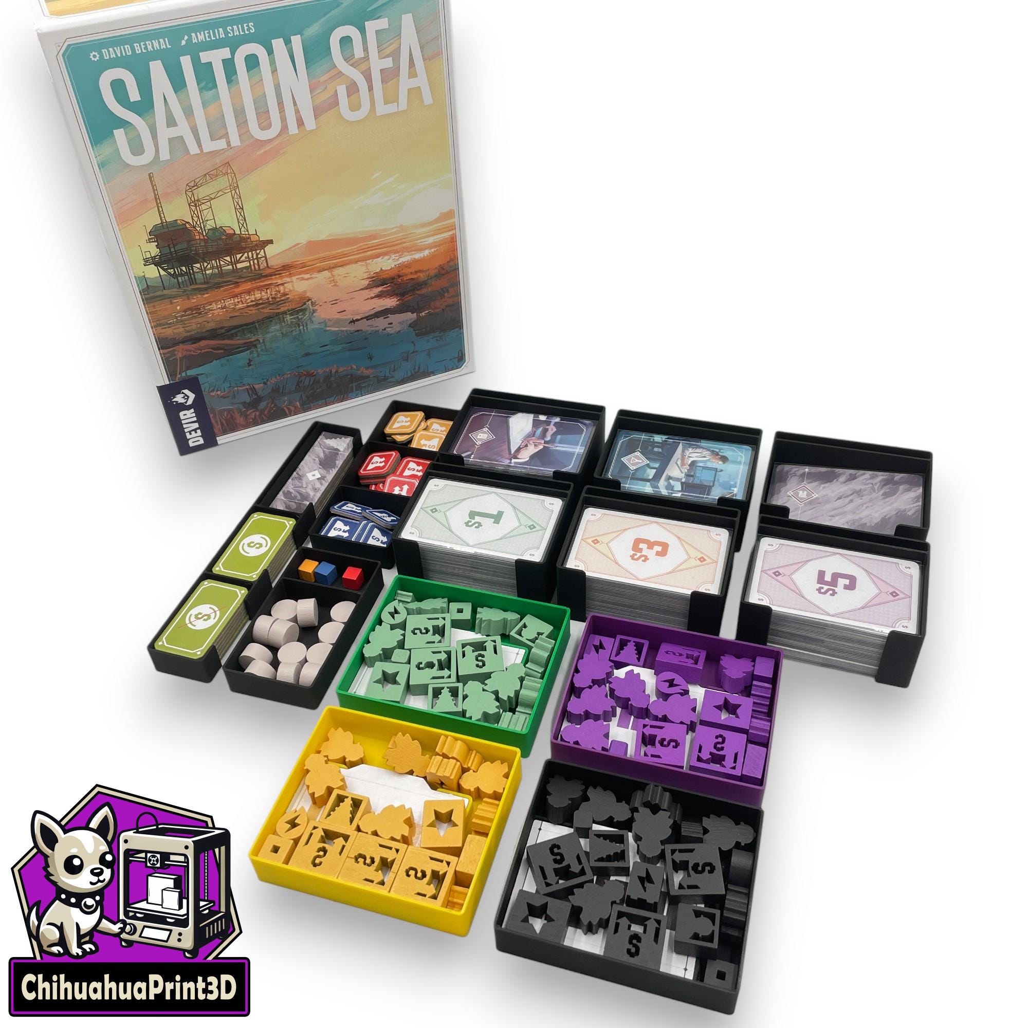 Amazon.com: Salton Sea by Devir, Strategy Board Game, for 1