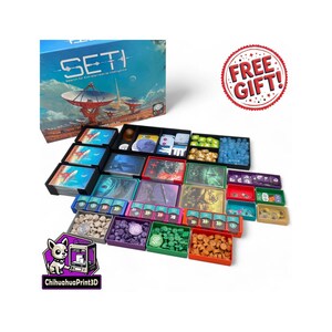 Seti Insert | Seti Storage | Seti Organizer | 3D Printed | ChihuahuaPrint3D