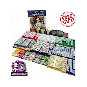 コマンド＆カラーズ ナポレオン戦争 + 拡張インサート V2 | コマンド＆カラーズ ナポレオン戦争 オーガナイザー | GMT ゲーム | ChihuahuaPrint3D