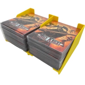 Double Classic Card Deck Holder (63.5x88mm) | Card Stack Holder 100, 200, 300 | Classic Card Stack Holder | MTG | Keyforge