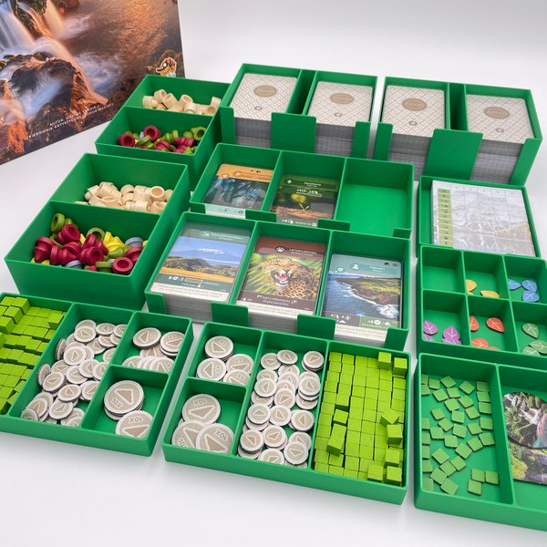 Earth Board Game Insert Etsy