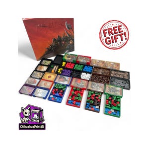 Paladins of the West Kingdom + Expansions Insert | Paladins of the West Kingdom Organizer | 3D Printed | ChihuahuaPrint3D