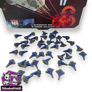 Spaceships for Space Base (45pc) | Space Base Token Upgrade | Space Base 3D Tokens | 3D Printed | ChihuahuaPrint3D