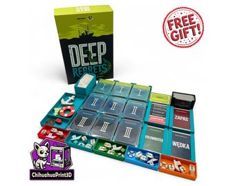 deep regrets card sleeves Deep Regrets, Board Game Insert for Sleeved Cards