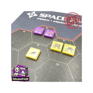 Space Empires 4Xトークンホルダー | 宇宙船ホルダー | Space Empiresアップグレード | GMTゲーム | ChihuahuaPrint3D