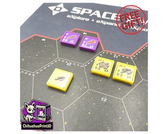 Space Empires 4X Tokenhalter | Raumschiff Halter | Space Empires Upgrade | GMT-Spiele | ChihuahuaDruck3D