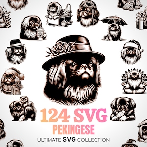 Pekingese SVG Dog Lover Gifts Pekingese Dad Mom Gifts Peke Dog SVG Chinese SVG Cricut Cut Files Dog Pekingese Car Pekingese Gift Lover Gifts