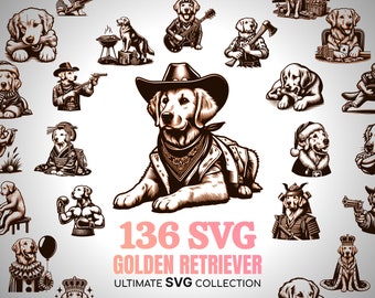Golden Retriever SVG Golden Dog Art Retriever SVG Retriever Golden Mom Dog Memorial SVG Golden Retriever Dog Art Golden svg