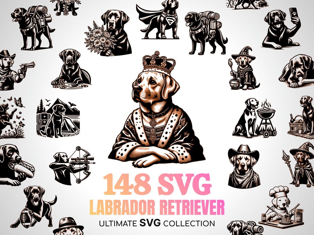 Labrador Retriever SVG Cut Files for Cricut Dog Mom Gift Dog Mama SVG ...