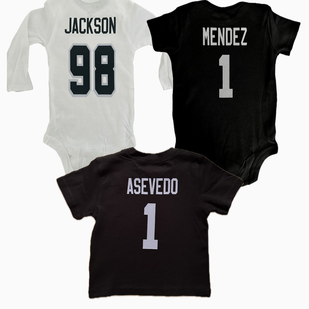 Custom Las Vegas Baby Football Jersey Personalized Kids Oakland