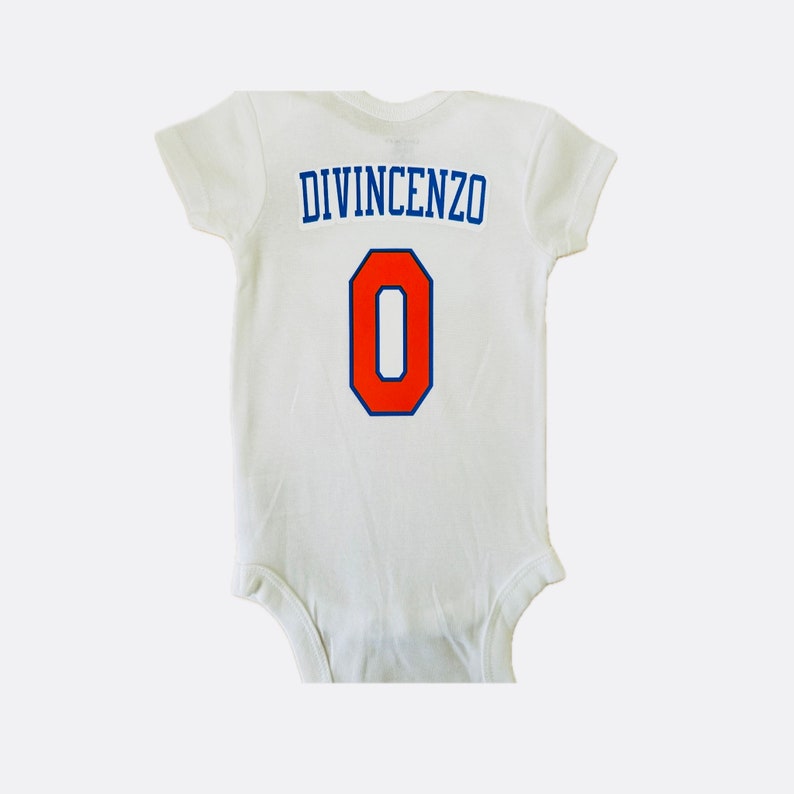 Custom New York Knicks Basketball Baby Black Jersey Personalized New
