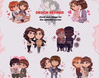 Retro Horror Ship Keychains