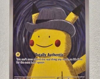 Van Gogh Ditto Custom Pokemon Card