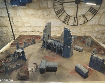 Complete table decor Ruin 40k