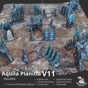 AQUILA PLANITIA V11 2026 Layout ( décor 11e édition 40000 )