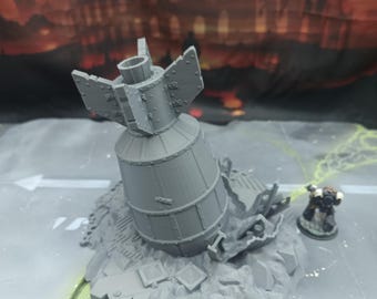 ORK 40k Bomb Crater Scene