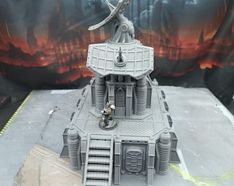 Communication station decor 40k Vharaq Null