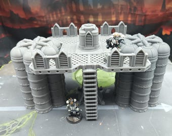 Hades decor platform with tank, 40k