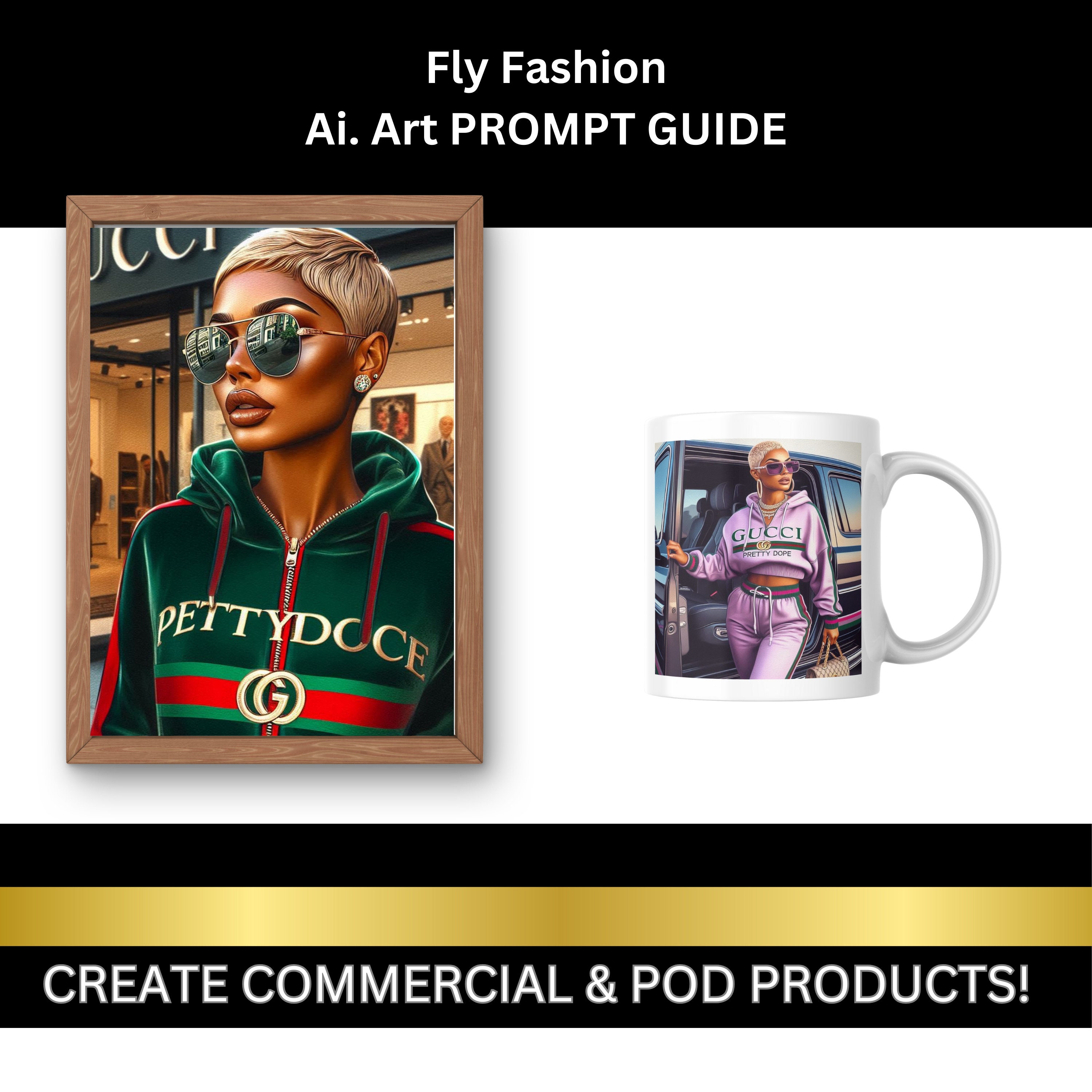 AI Art Prompt Guide Black Women Ai Art Prompts for Chat GPT 4 DALL-E 3 ...
