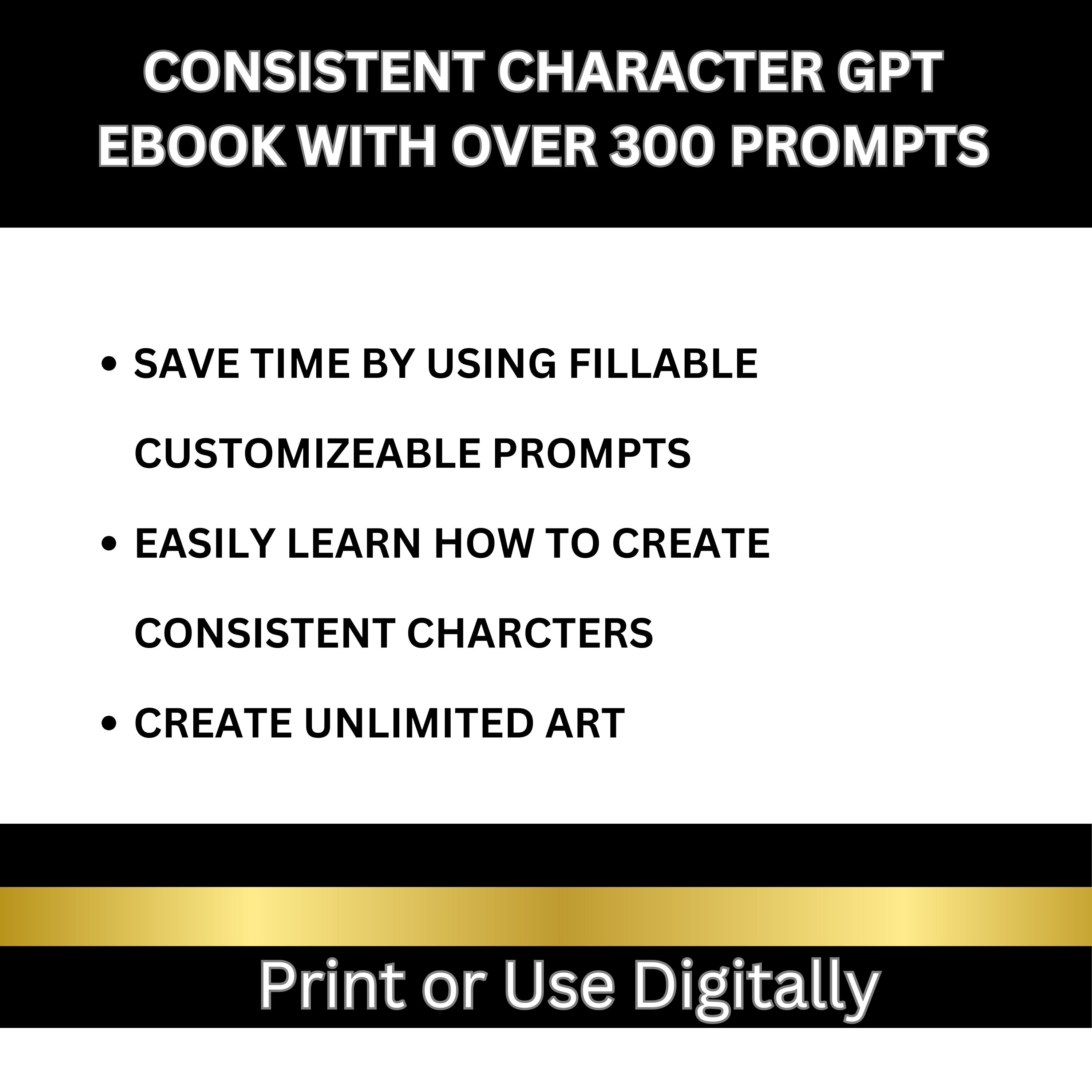 Master the Art of Character Creation With Our Ebook & Fillable Guide ...