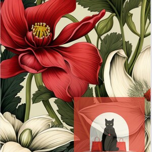 wallpaper for phone, wallpapers for iphone, iphone backgrounds, cool wallpapers for phone, wallpaper for phone - Floral Red