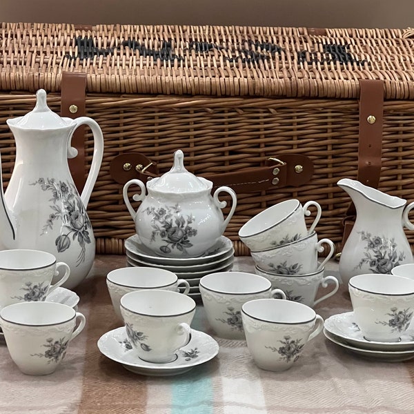 Vintage SPAL Portugal 37 pieces Tea set