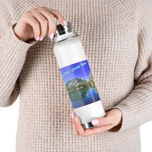 Jenny Lake Grand Tetons Kupfer-Vakuum-Isolierflasche, 22 Unze