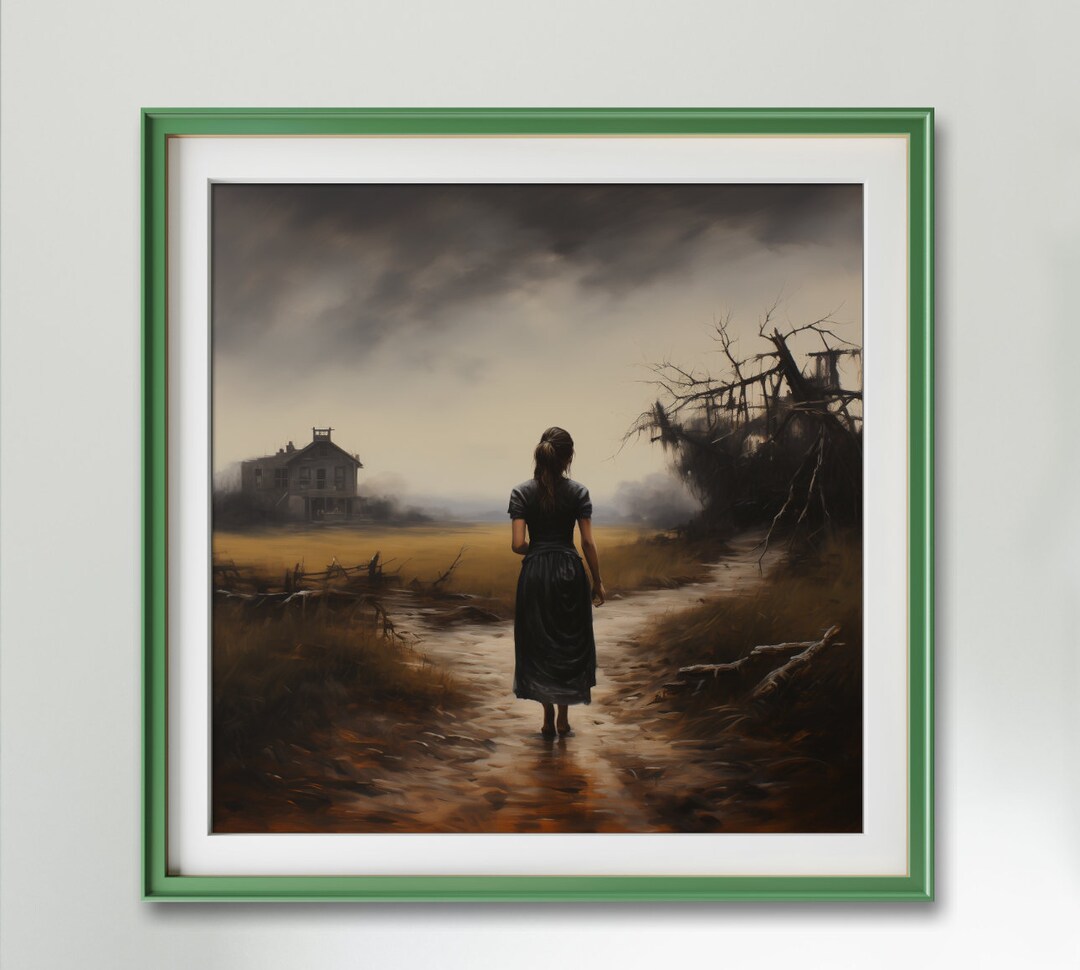 Printable Vintage Oil Portrait Digital Download - Etsy