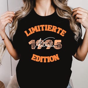 30th birthday gift personalized 30th birthday t-shirt 1995 t-shirt gift idea for 30th birthday born in 1995 limited edition